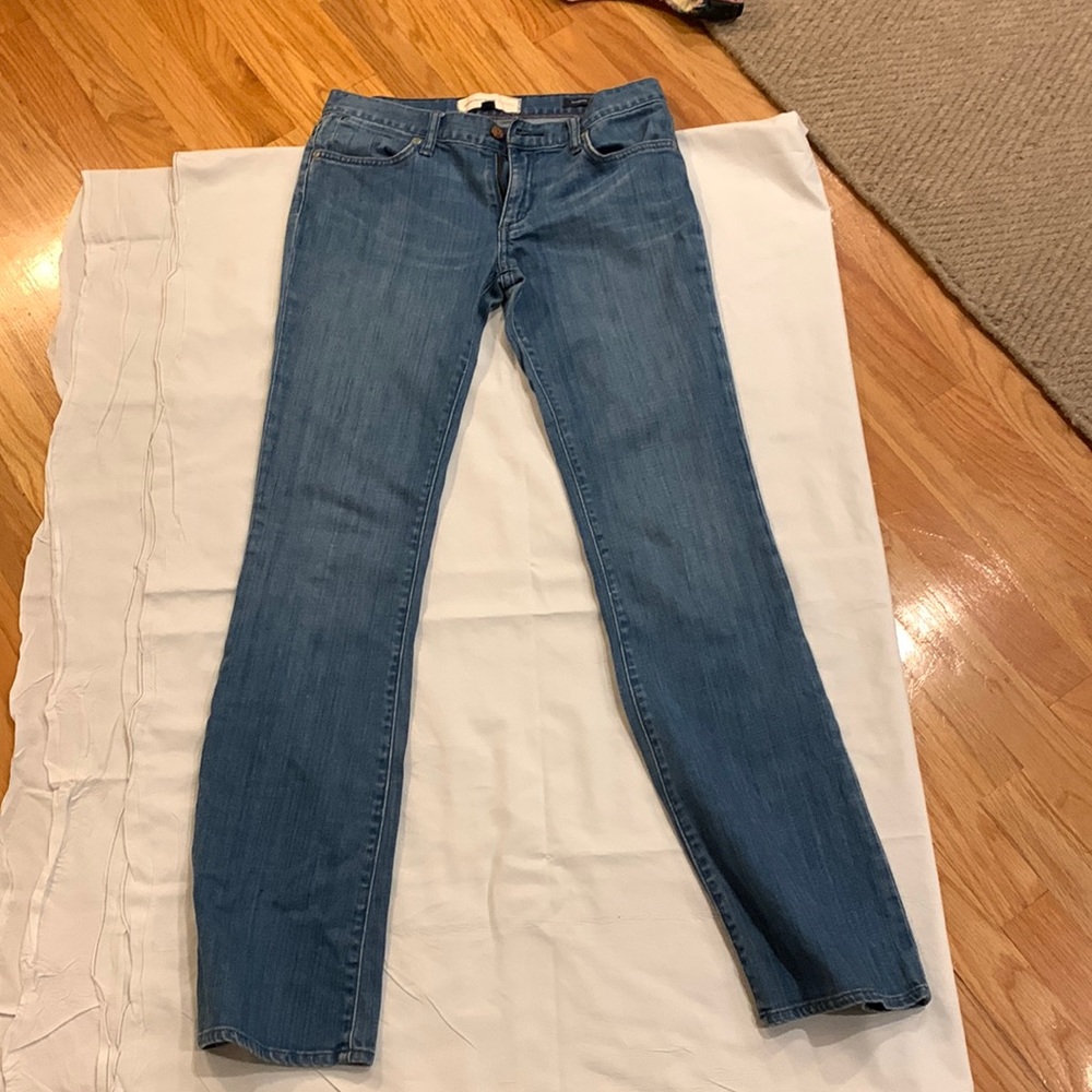 Low rise flare jeans